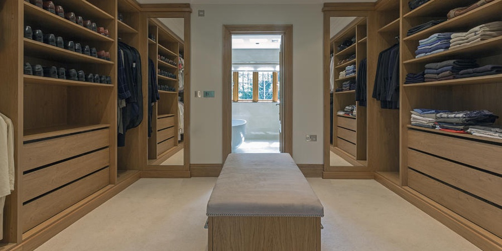 Fitted Wardrobe With Natural Color in London
