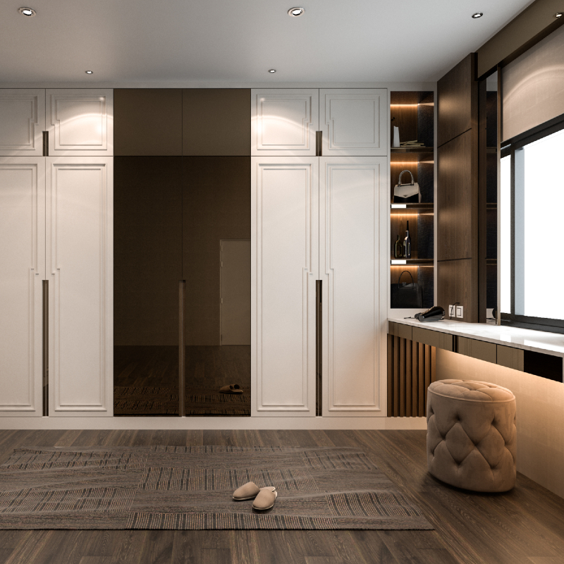 Contemporary Shaker Style Wardrobes in London [Case Study]